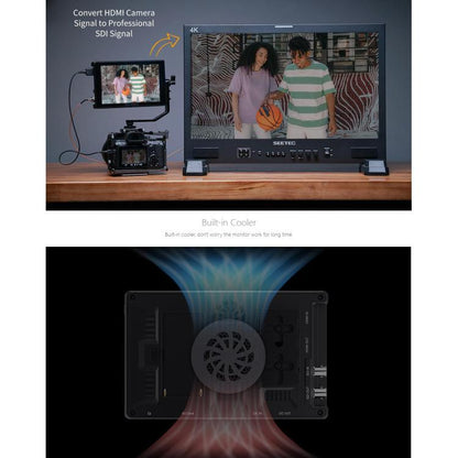 FEELWORLD SH7 7 inch Ultra Bright 2200nit On-camera Monitor SDI HDMI Cross Conversion Monitor (Black) - On-camera Monitors by FEELWORLD | Online Shopping UK | buy2fix