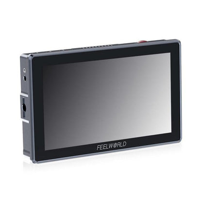 FEELWORLD H5 5.5 inch 12G SDI HDMI 2.0 Camera Field Monitor High Brightness 1200nit Touchscreen Monitor (Black) - On-camera Monitors by FEELWORLD | Online Shopping UK | buy2fix