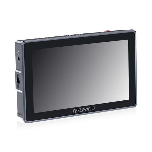 FEELWORLD H5 5.5 inch 12G SDI HDMI 2.0 Camera Field Monitor High Brightness 1200nit Touchscreen Monitor (Black) - On-camera Monitors by FEELWORLD | Online Shopping UK | buy2fix