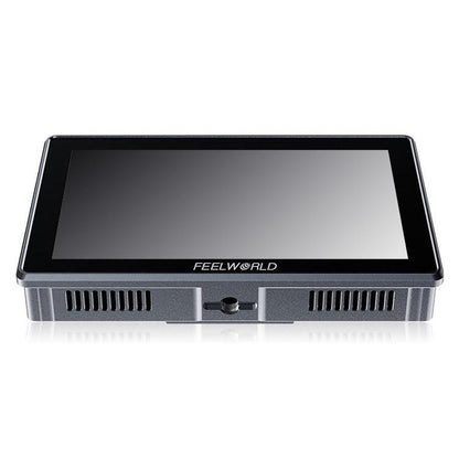 FEELWORLD H5 5.5 inch 12G SDI HDMI 2.0 Camera Field Monitor High Brightness 1200nit Touchscreen Monitor (Black) - On-camera Monitors by FEELWORLD | Online Shopping UK | buy2fix