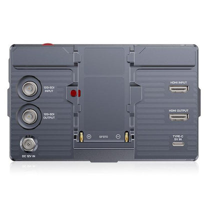 FEELWORLD H5 5.5 inch 12G SDI HDMI 2.0 Camera Field Monitor High Brightness 1200nit Touchscreen Monitor (Black) - On-camera Monitors by FEELWORLD | Online Shopping UK | buy2fix