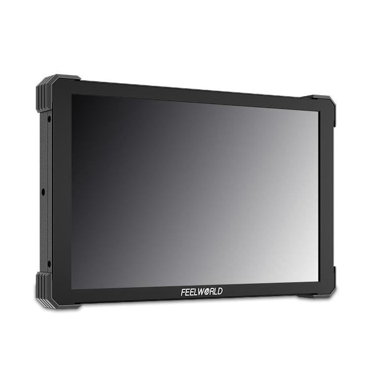 FEELWORLD T10 10.1 inch Aluminium DSLR Camera Field Monitor Touch Screen 4K HDMI Monitor (Black) - On-camera Monitors by FEELWORLD | Online Shopping UK | buy2fix