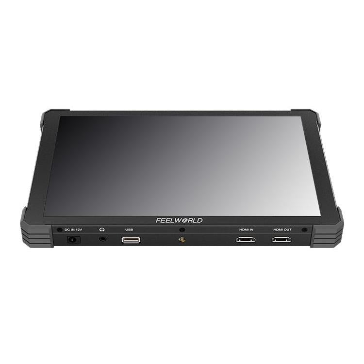 FEELWORLD T10 10.1 inch Aluminium DSLR Camera Field Monitor Touch Screen 4K HDMI Monitor (Black) - On-camera Monitors by FEELWORLD | Online Shopping UK | buy2fix