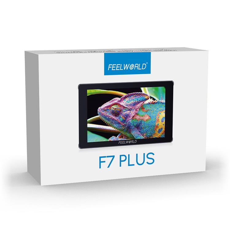 FEELWORLD F7 PLUS 7 inch DSLR Camera Field Monitor Touch Screen 4K HDMI High Brightness 1200nit Monitor (Black) - On-camera Monitors by FEELWORLD | Online Shopping UK | buy2fix