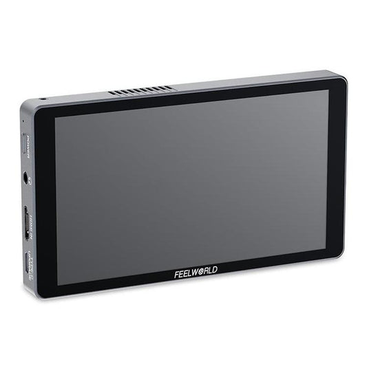 FEELWORLD P6XL 6.0 inch Aluminium Built-in Battery DSLR Camera Field Monitor Touch Screen 4K HDMI High Brightness 1200nit Monitor (Black) - On-camera Monitors by FEELWORLD | Online Shopping UK | buy2fix