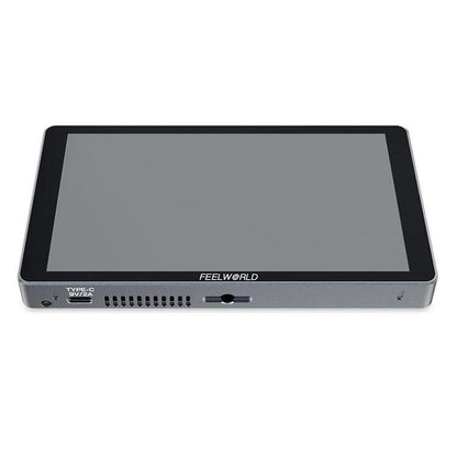 FEELWORLD P6XL 6.0 inch Aluminium Built-in Battery DSLR Camera Field Monitor Touch Screen 4K HDMI High Brightness 1200nit Monitor (Black) - On-camera Monitors by FEELWORLD | Online Shopping UK | buy2fix