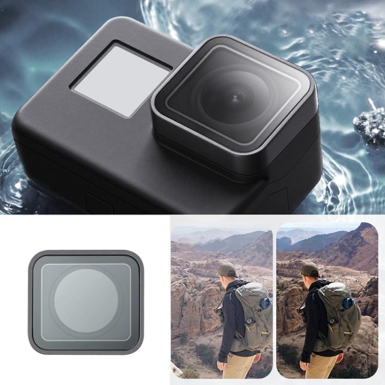 For GoPro HERO7 /6 Black /5 Black UV Protective Lens Repair Part(Black) by buy2fix