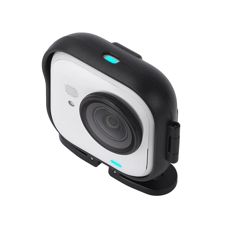 For Insta360 GO Ultra Sunnylife Foldable Vertical-Horizontal Adapter Mount Protective Frame Mounting Brackets Housing Cover (Black) - Mount & Holder by Sunnylife | Online Shopping UK | buy2fix