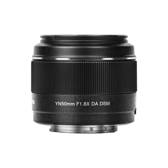 YONGNUO YN50mm F1.8X DA DSM APS-C Frame Standard Prime Lens for FUJIFILM X-mount Mirrorless Cameras (Black)