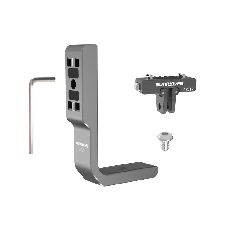 For Insta360 X5 / X4 Sunnylife L-Type Vertical-Horizontal Magnetic Mount with DZ015 Magnetic Adapter Quick Release Mount Adapter Stand (Grey) - Mount & Holder by Sunnylife | Online Shopping UK | buy2fix
