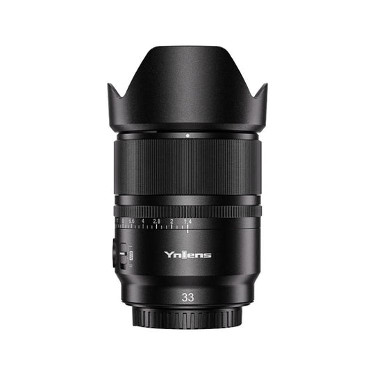 YONGNUO YN33mm F1.4S DA DSM WL Pro APS-C Frame Lens with Remote Control for Sony E-mount (Black)
