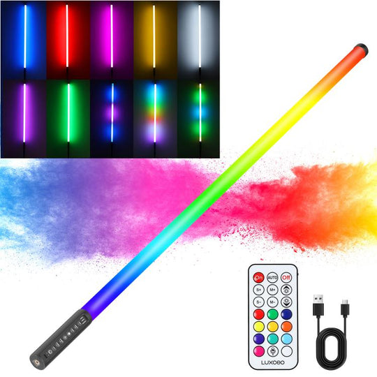 LUXCeO Mood1 Pro 90cm RGB Colorful Atmosphere Rhythm LED Stick Handheld Video Photo Fill Light, No Tripod