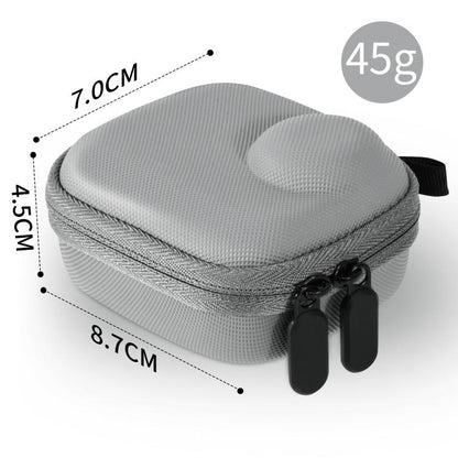 For Insta360 GO Ultra STARTRC Mini Portable Body Diamond Texture PU Storage Bag (Grey) - Case & Bags by STARTRC | Online Shopping UK | buy2fix