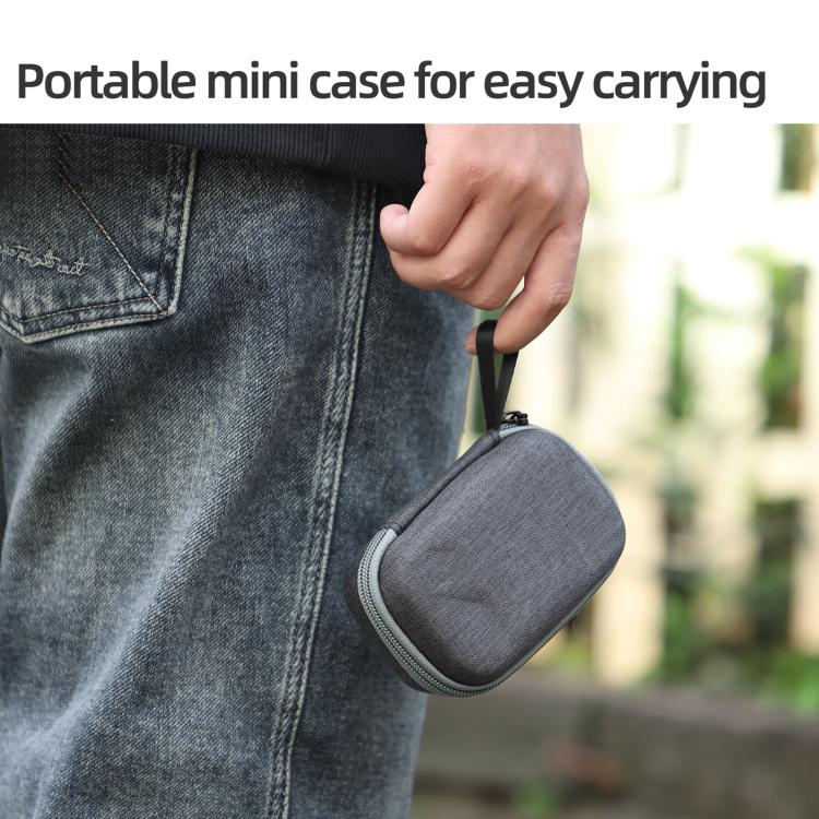 For Insta360 GO Ultra Sunnylife Standard Portable Protective Box Storage Bag (Black) - Case & Bags by Sunnylife | Online Shopping UK | buy2fix