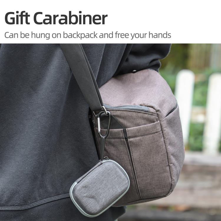 For Insta360 GO Ultra Sunnylife Standard Portable Protective Box Storage Bag (Black) - Case & Bags by Sunnylife | Online Shopping UK | buy2fix