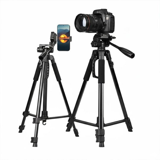 3520 Universal Selfie Live Tripod Mount with Head & Phone Clamp (Black)