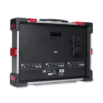 FEELWORLD PS101 Triple 10.1-inch Vertical Dispaly Carry-on Monitor High Brightness 1000nit Portable Protective Case (US Plug) - On-camera Monitors by FEELWORLD | Online Shopping UK | buy2fix