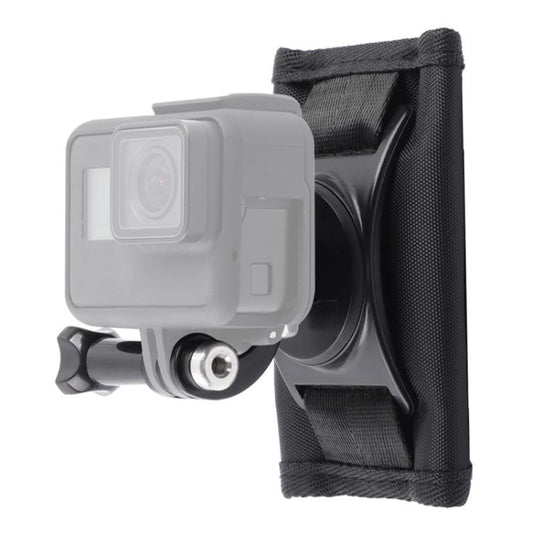 Hook and Loop Fastener Backpack Rec-Mounts Clip Clamp Mount with Screw for GoPro, Insta360, DJI and Other Action Cameras by buy2fix