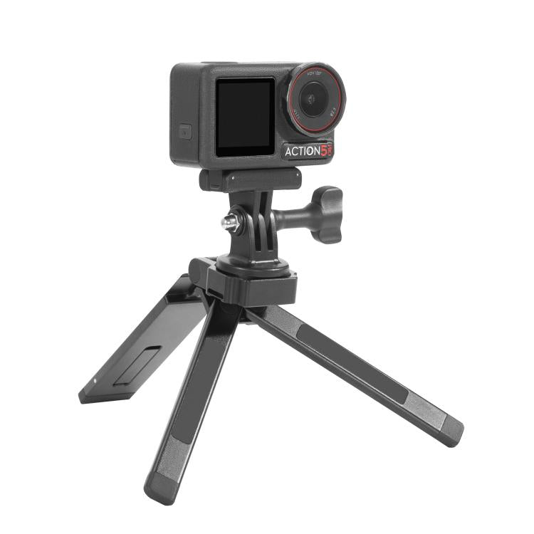 STARTRC Pocket-Size Foldable Magnetic Tripod for GoPro, DJI, Insta360 Action Cameras, DJI Pocket Series (Black) - Holder by STARTRC | Online Shopping UK | buy2fix