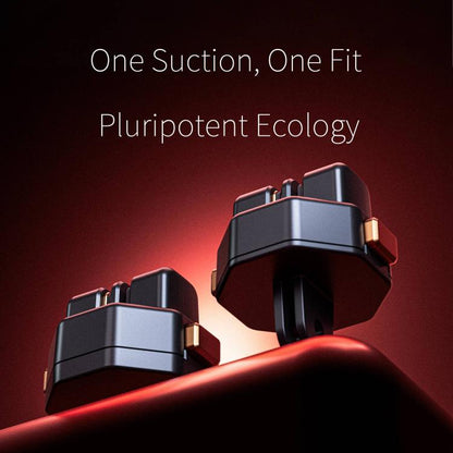 STARTRC VCR Snap-Mag Magnetic Quick Release Base Mount For GoPro (Black) - Connection Mount by STARTRC | Online Shopping UK | buy2fix