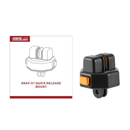 STARTRC VCR Snap-Mag Magnetic Quick Release Base Mount For GoPro (Black) - Connection Mount by STARTRC | Online Shopping UK | buy2fix