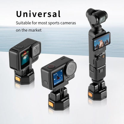 STARTRC VCR Snap-Mag Quick Release Base Mount Adapter For GoPro (Black) - Connection Mount by STARTRC | Online Shopping UK | buy2fix