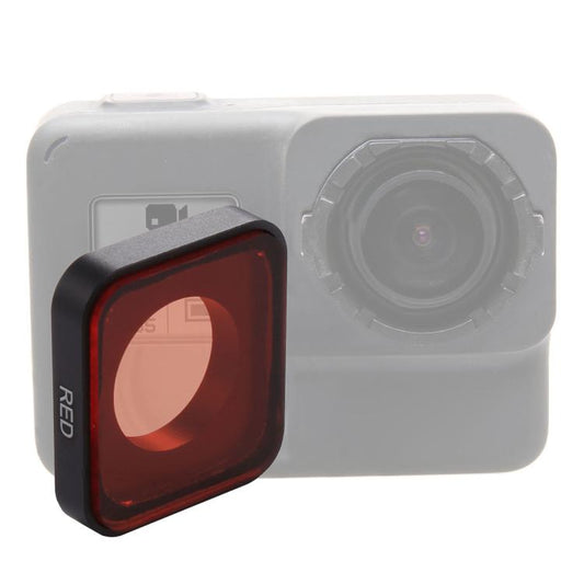 Snap-on Color Lens Filter for GoPro HERO6 /5(Red) by JSR