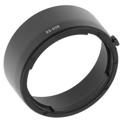 ES-65B Lens Hood Shade for Canon RF 50mm F1.8 STM Lens - Lens Hood by buy2fix | Online Shopping UK | buy2fix