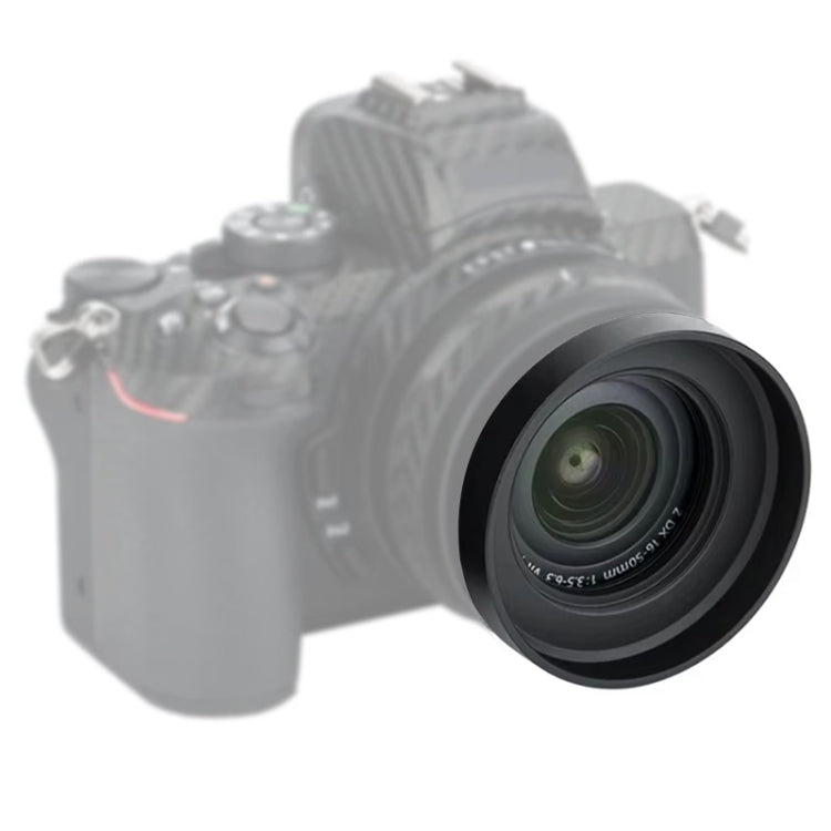 HN-40 Lens Hood Shade for Nikon Z-DX 16-50mm F3.5-6.3VR Lens - Lens Hood by buy2fix | Online Shopping UK | buy2fix