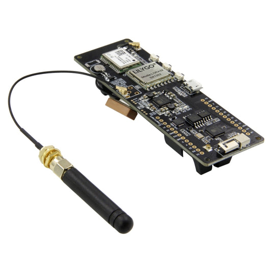 TTGO T-Beam ESP32 Bluetooth WiFi Module 433MHz GPS NEO-M8N LORA 32 Module with Antenna & 18650 Battery Holder by TTGO