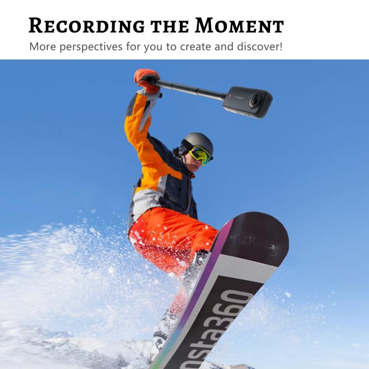 STARTRC 1.3m Handheld Extendable Pole Monopod (Black) - Extendable Pole by STARTRC | Online Shopping UK | buy2fix