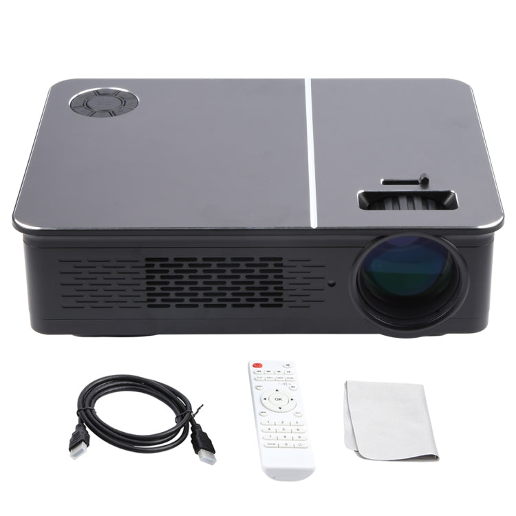 Wejoy L5 Home Theater Adjustable Optical Keystone Full HD 1080P LED LCD Video Projector with Remote Control (UK Plug) by WEJOY