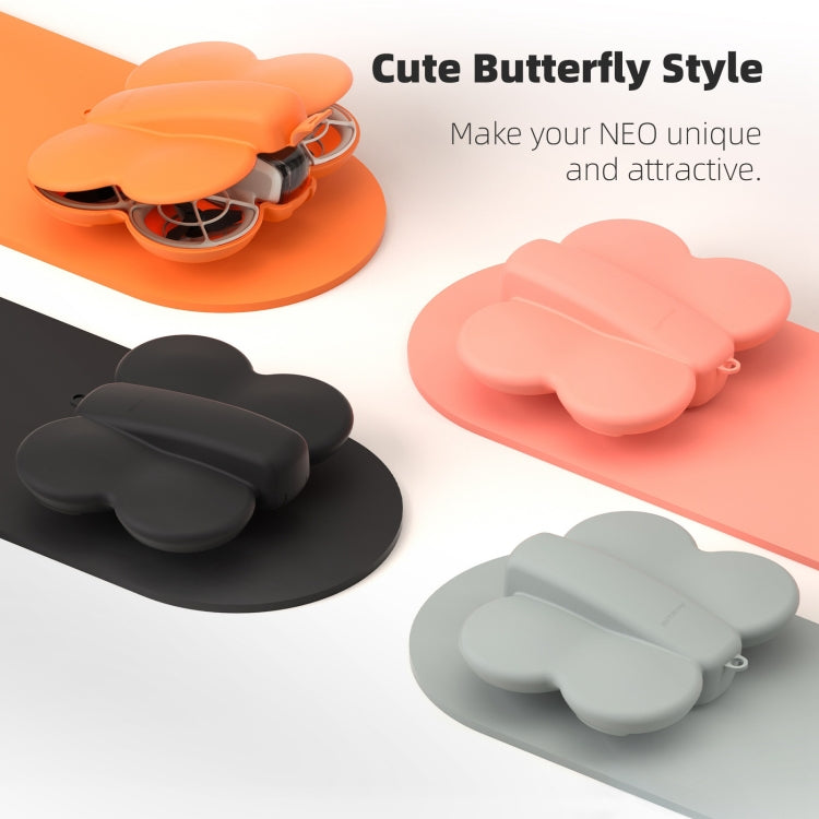 For DJI Neo Sunnylife Butterfly Storage Box Anti-collision Anti-scratch Protection Case (Orange) - Cases & Bags by Sunnylife | Online Shopping UK | buy2fix