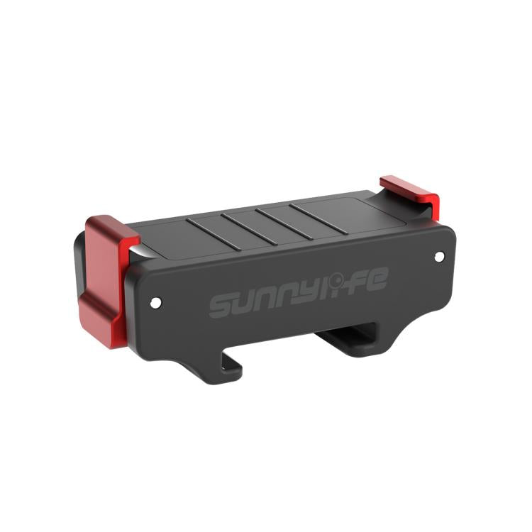 For DJI Osmo 360 / Action 5 Pro / 4 / 3 Sunnylife Magnetic Quick-Release Cold Shoe Adapter Action Camera Fill Light Microphone Adapter (Black) - Mount & Holder by Sunnylife | Online Shopping UK | buy2fix