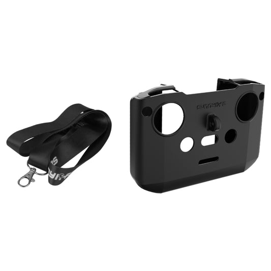 For DJI Neo / Mini 4 Pro / RC-N3 / RC-N2 / RC-N1 Sunnylife Controller Protective Cover Silicone Case with Neck Strap (Black) - Cases & Bags by Sunnylife | Online Shopping UK | buy2fix