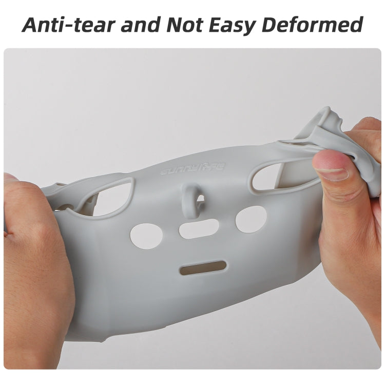 For DJI Neo / Mini 4 Pro / RC-N3 / RC-N2 / RC-N1 Sunnylife Controller Protective Cover Silicone Case with Neck Strap (Orange) - Cases & Bags by Sunnylife | Online Shopping UK | buy2fix