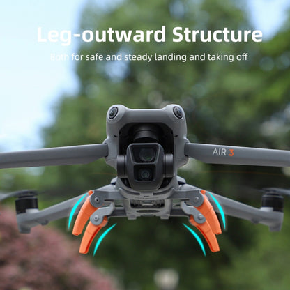 For DJI Air 3S / 3 Sunnylife Landing Gear Extensions Heightened Spider Gears Support Leg (Orange) - Landing Gear by Sunnylife | Online Shopping UK | buy2fix