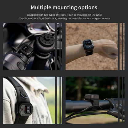 For DJI Osmo Action 5 Pro / 4 GPS Bluetooth Remote Control (Black) - Other by STARTRC | Online Shopping UK | buy2fix