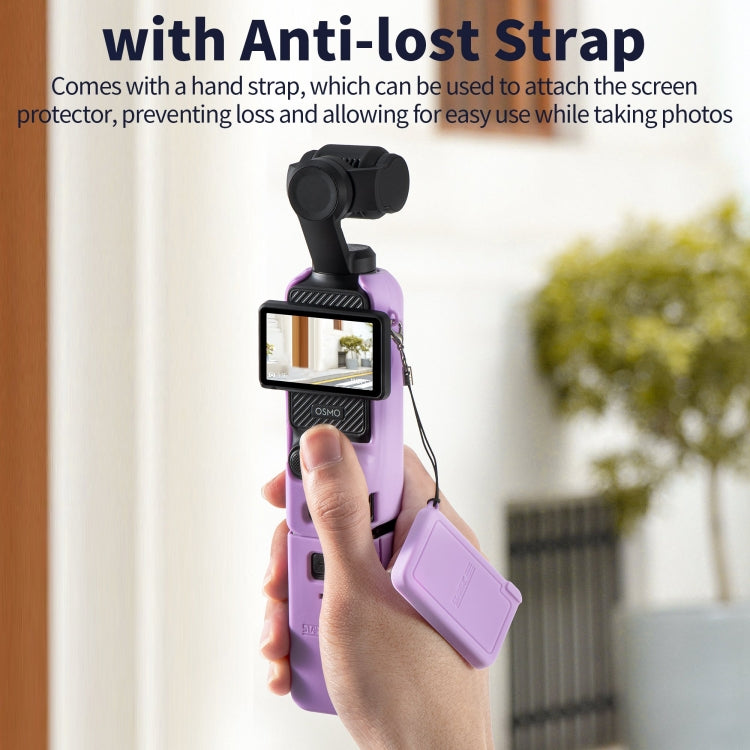 For DJI OSMO Pocket 3 STARTRC 5 in 1 Body Lens Handle Screen Silicone TPU Case (Black) - Case & Bags by STARTRC | Online Shopping UK | buy2fix