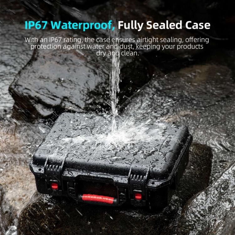 For DJI Mavic 4 Pro STARTRC Waterproof ABS Suitcase Storage Box (Black) - Backpacks & Bags by STARTRC | Online Shopping UK | buy2fix