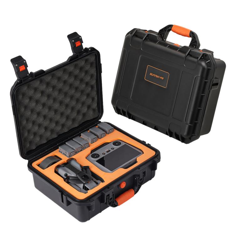 For DJI Mini 5 Pro Sunnylife Safety Hard Travel Bag Large Capacity Waterproof Shock-proof Box (Black) - Backpacks & Bags by Sunnylife | Online Shopping UK | buy2fix