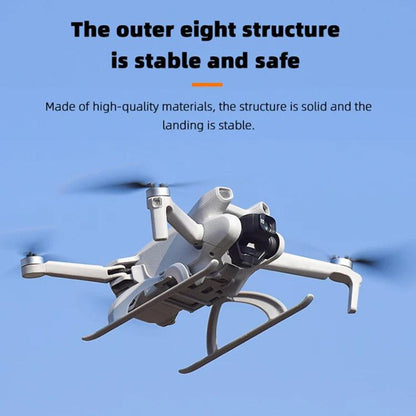 For DJI Mini 3 / 3 Pro BRDRC Folding Heightened Landing Gear Training Rack (Grey) - Mount & Holder by BRDRC | Online Shopping UK | buy2fix