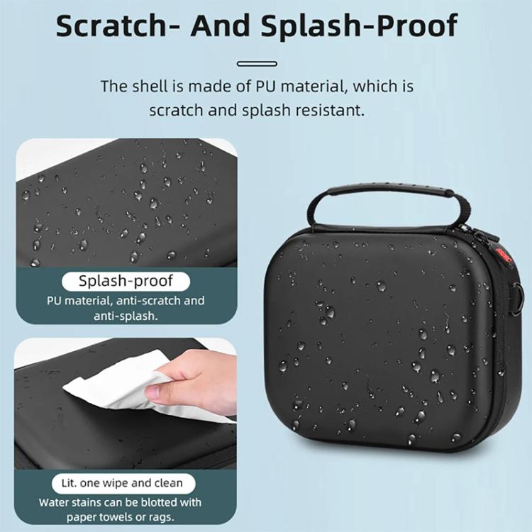 For DJI OSMO Pocket 3 BRDRC Full Set Portable Carrying Case Shoulder Storage Bag (Black) - Case & Bags by BRDRC | Online Shopping UK | buy2fix