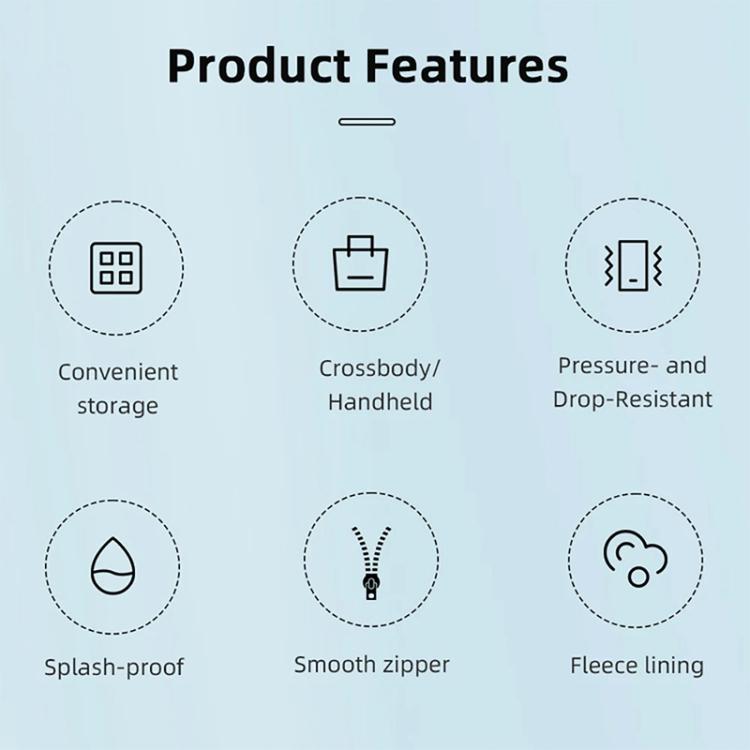 For DJI OSMO Pocket 3 BRDRC Full Set Portable Carrying Case Shoulder Storage Bag (Black) - Case & Bags by BRDRC | Online Shopping UK | buy2fix