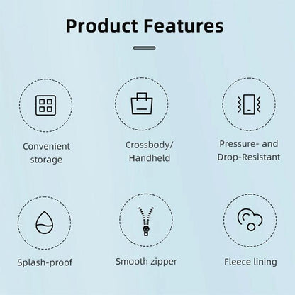 For DJI OSMO Pocket 3 BRDRC Full Set Portable Carrying Case Shoulder Storage Bag (Black) - Case & Bags by BRDRC | Online Shopping UK | buy2fix