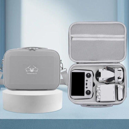 For DJI Mini 3 / 3 Pro BRDRC Shoulder Drone Remote Control Storage Carrying Bag (Grey) - Carry Cases & Bags by BRDRC | Online Shopping UK | buy2fix