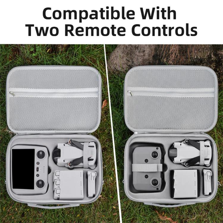 For DJI Mini 3 / 3 Pro BRDRC Shoulder Drone Remote Control Storage Carrying Bag (Grey) - Carry Cases & Bags by BRDRC | Online Shopping UK | buy2fix