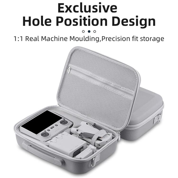 For DJI Mini 3 / 3 Pro BRDRC Shoulder Drone Remote Control Storage Carrying Bag (Grey) - Carry Cases & Bags by BRDRC | Online Shopping UK | buy2fix