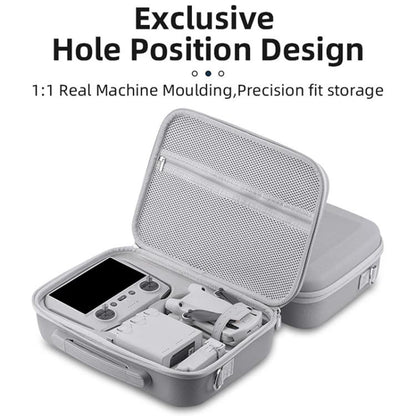 For DJI Mini 3 / 3 Pro BRDRC Shoulder Drone Remote Control Storage Carrying Bag (Grey) - Carry Cases & Bags by BRDRC | Online Shopping UK | buy2fix