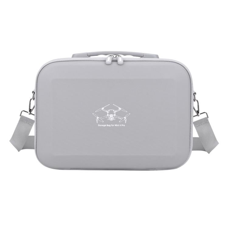 For DJI Mini 4 Pro BRDRC Shoulder Drone Remote Control Storage Carrying Bag (Grey) - Carry Cases & Bags by BRDRC | Online Shopping UK | buy2fix